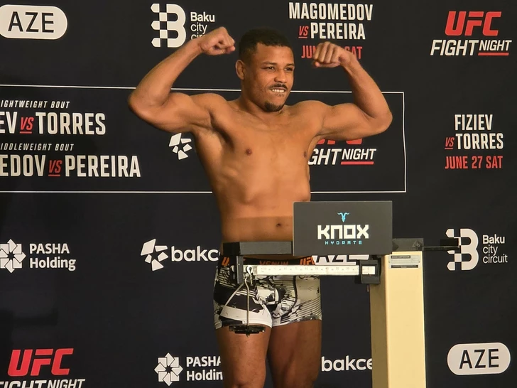 Media.az - Новости Азербайджана - Перед UFC Fight Night Baku состоялась официальная церемония взвешивания