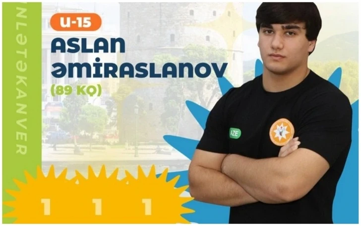 Юный азербайджанский атлет завоевал три золотые медали на чемпионате Европы
