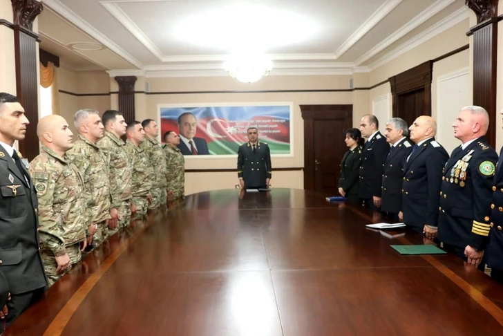 В Военной прокуратуре Азербайджана прошло мероприятие по случаю Дня Победы