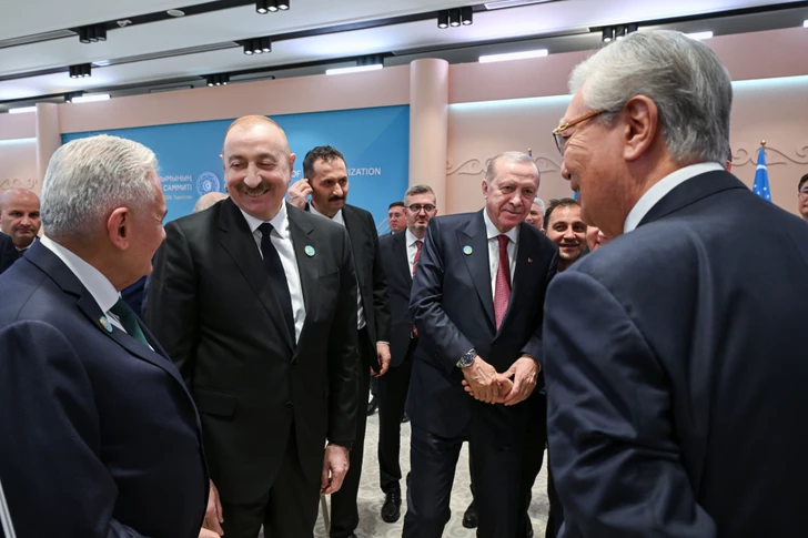 Media.az - Новости Азербайджана - Президент Ильхам Алиев выступил на неформальном Саммите глав государств ОТГ в Казахстане