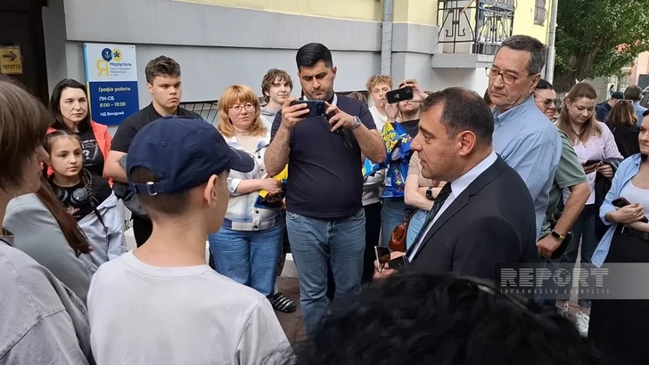 Media.az - Новости Азербайджана - Очередная группа украинских детей отправлена в Азербайджан на реабилитацию