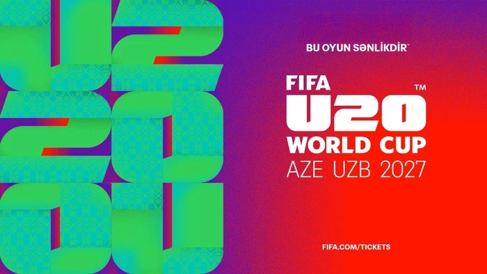 FIFA представила официальный бренд чемпионата мира U-20 2027 года в Азербайджане и Узбекистане