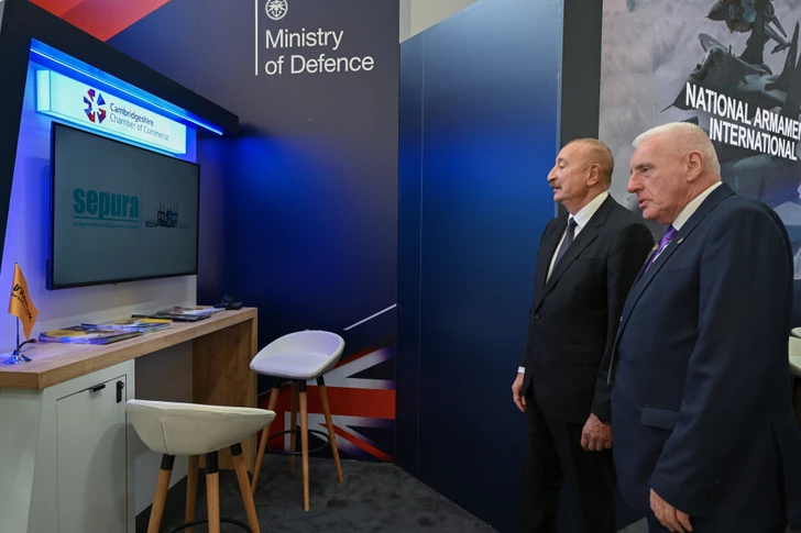 Media.az - Новости Азербайджана - Президент Ильхам Алиев ознакомился с выставками ADEX 2026 и Securex Caspian