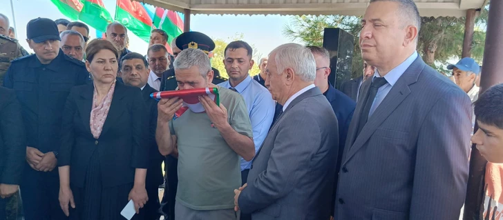 Media.az - Новости Азербайджана - Останки шехида Первой Карабахской войны преданы земле в Физулинском районе