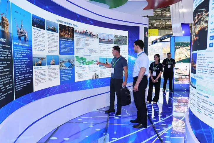 Media.az - Новости Азербайджана - SOCAR представлен на Каспийской нефтегазовой выставке уникальным стендом