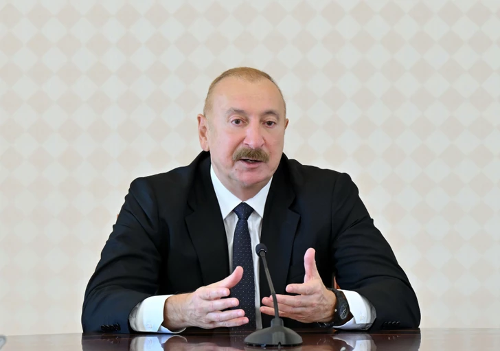 Media.az - Новости Азербайджана - Президент Ильхам Алиев принял руководящих лиц по безопасности стран-членов ОТГ
