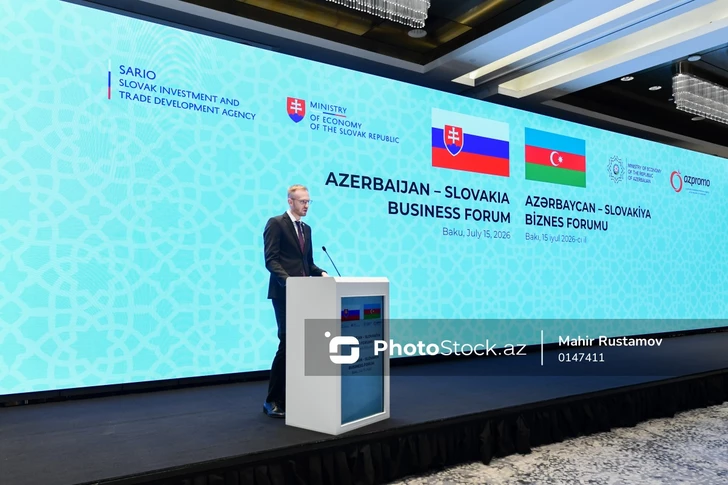 Media.az - Новости Азербайджана - В Баку проходит азербайджано-словацкий бизнес-форум
