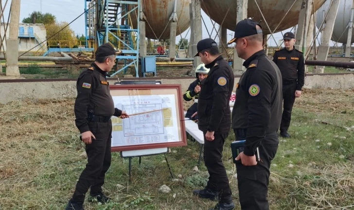 Media.az - Новости Азербайджана - На заводе SOCAR в Сумгайыте проверили готовность к чрезвычайной ситуации