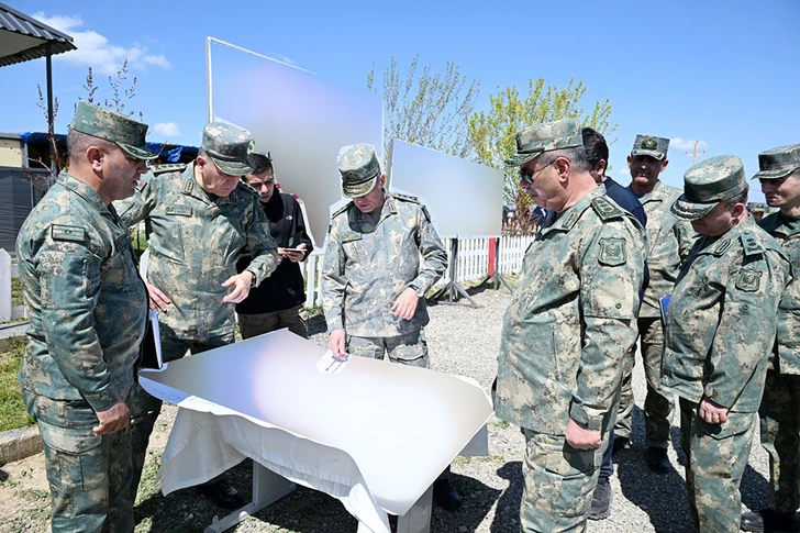 На освобождённых территориях Азербайджана создаются новые объекты военной инфраструктуры
