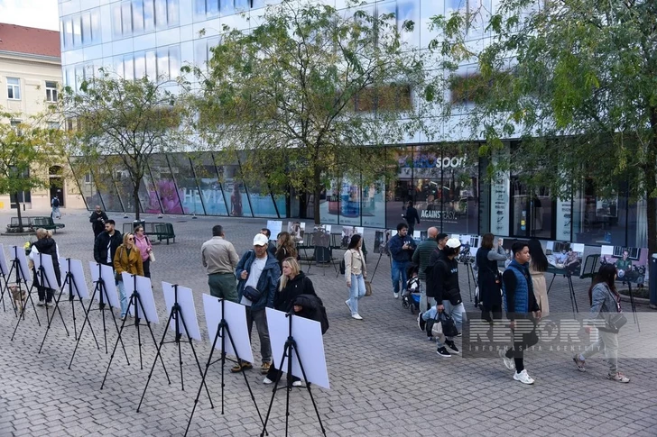 В столице Хорватии открылась фотовыставка о минной проблеме Азербайджана