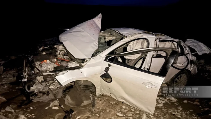 Media.az - Новости Азербайджана - BYD снес ограждение и упал в реку Агсу — возбуждено уголовное дело по факту гибели двух человек
