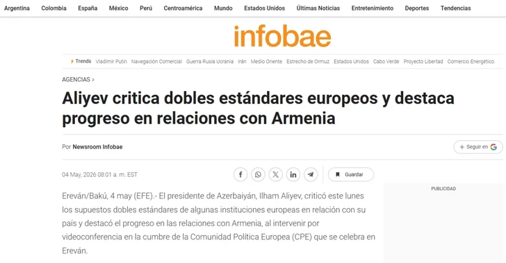 Media.az - Новости Азербайджана - Мировая пресса широко осветила выступление президента Азербайджана на саммите ЕПС