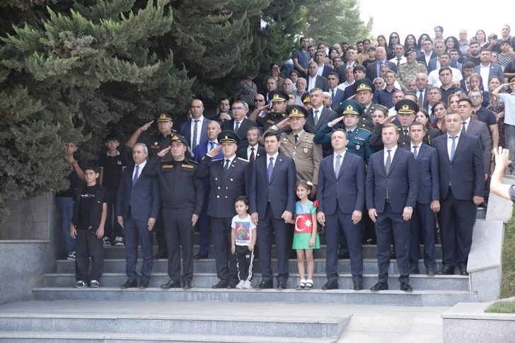 В Хачмазе почтили память шехидов