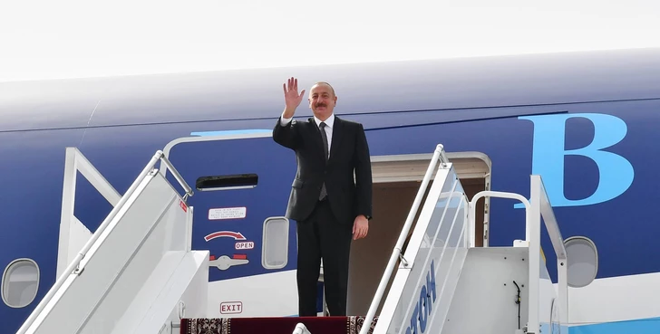 Завершился рабочий визит Президента Ильхама Алиева в Туркменистан