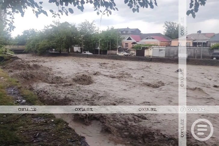 Media.az - Новости Азербайджана - МЧС Азербайджана ликвидирует последствия подтоплений в трех районах страны