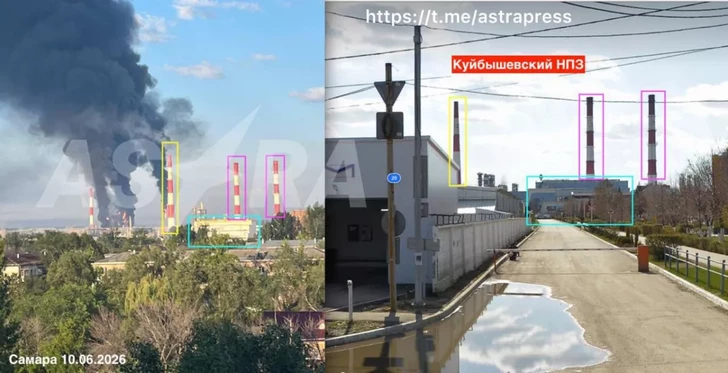 Media.az - Новости Азербайджана - Россия подверглась массированной атаке беспилотников: горят НПЗ и завод антенн