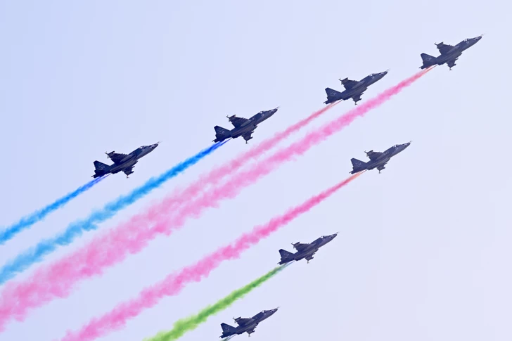 Media.az - Новости Азербайджана - Президент Ильхам Алиев выступил на военном параде, посвященном пятой годовщине Победы