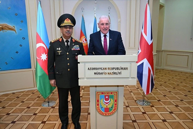 Media.az - Новости Азербайджана - Обсуждены вопросы военного сотрудничества между Азербайджаном и Великобританией