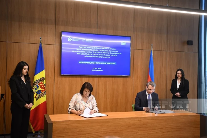 Media.az - Новости Азербайджана - Азербайджанское агентство DOST и Молдова подписали меморандум о социальном сотрудничестве