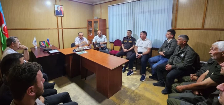 Media.az - Новости Азербайджана - Жителей различных регионов Азербайджана обучили правилам поведения при ЧС