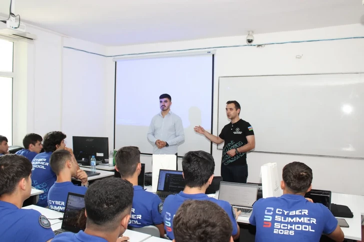 Media.az - Новости Азербайджана - Участники Cyber Summer School 2026 изучили направления кибербезопасности