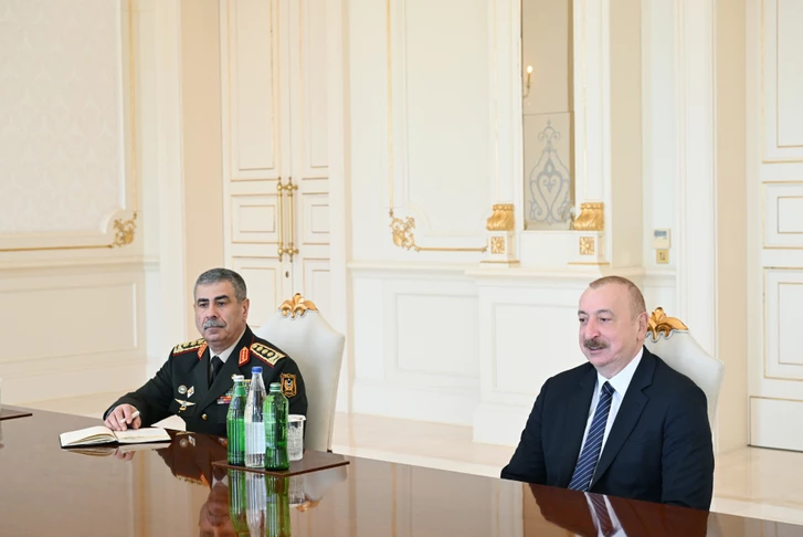 Media.az - Новости Азербайджана - Президент Ильхам Алиев принял министра национальной обороны Турции