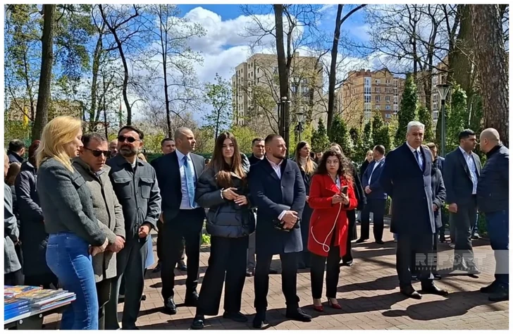 Media.az - Новости Азербайджана - В Ирпени прошла акция по посадке деревьев, посвященная 103-летию академика Зарифы Алиевой