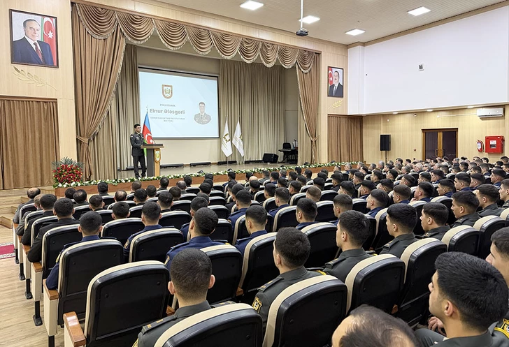 Media.az - Новости Азербайджана - В Военном лицее Нахчыванского прошла 28-я церемония выпуска курса стратегических исследований
