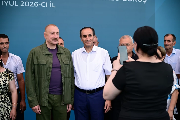 Media.az - Новости Азербайджана - Президент Ильхам Алиев посетил село Гузейхырман Ходжавендского района