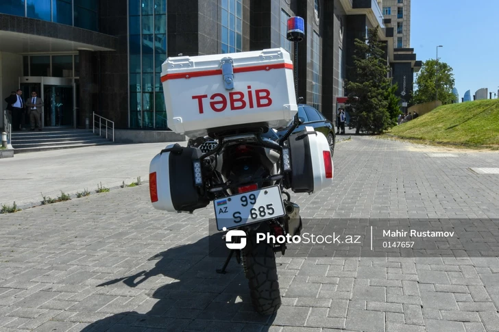 Media.az - Новости Азербайджана - Ambucycle: в Азербайджане впервые запустят мотоциклы скорой помощи