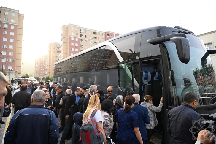 Media.az - Новости Азербайджана - Очередные группы бывших вынужденных переселенцев выехали в Зангилан и Джебраил