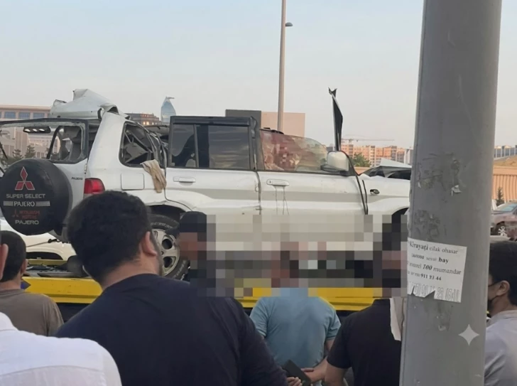 В Баку произошло смертельное ДТП