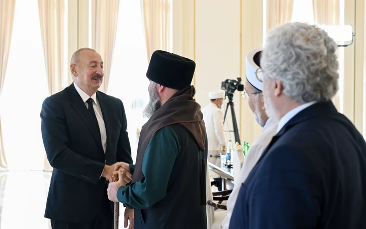 Media.az - Новости Азербайджана - Президент Ильхам Алиев принял участников проходящих в Баку международных конференций