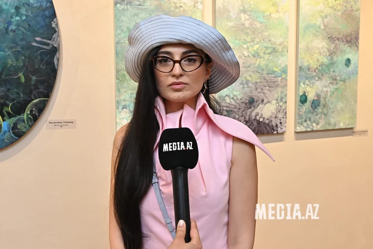 Media.az - Новости Азербайджана - «Бесконечность внутри нас»: в Nine Senses Art Center открылась выставка Марьям Кенгерли