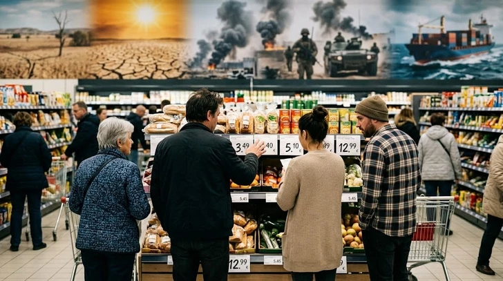 Погодные условия и конфликты привели к повышению мирового индекса цен на продукты питания
