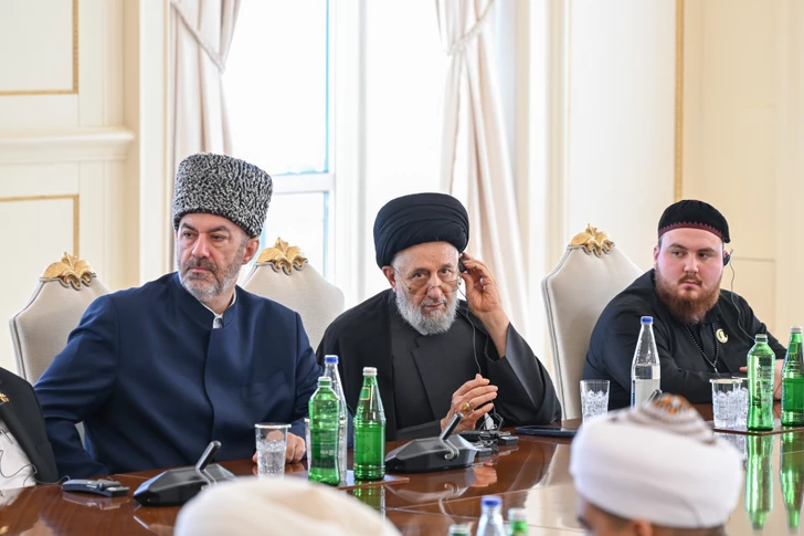 Media.az - Новости Азербайджана - Президент Ильхам Алиев принял участников проходящих в Баку международных конференций