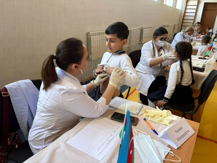 Media.az - Новости Азербайджана - Минздрав Азербайджана провел в Ханкенди выездную медицинскую акцию для детей