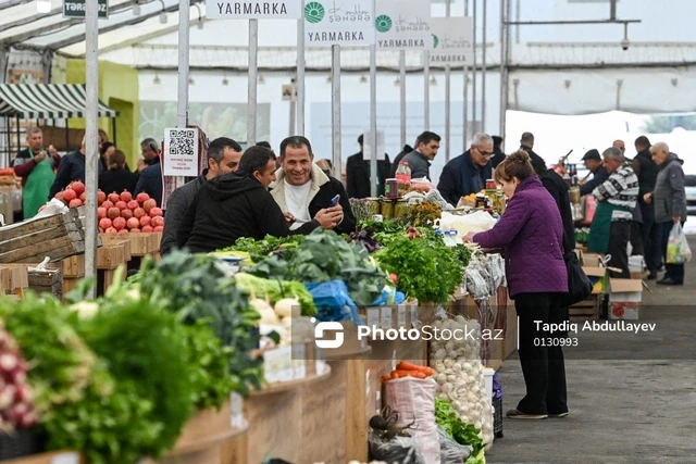 В Баку организована сезонная ярмарка
