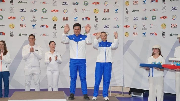 Азербайджанские стрелки завоевали бронзу на чемпионате Европы во Франции