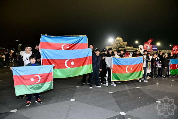 Media.az - Новости Азербайджана - В Баку встретили триумфаторов чемпионата Европы по борьбе