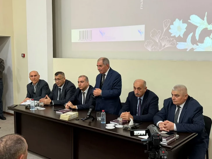 Media.az - Новости Азербайджана - В Гусаре представили легендарный роман «Али и Нино» на лезгинском языке