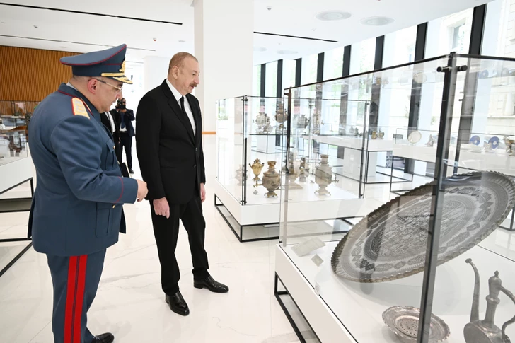 Media.az - Новости Азербайджана - Президент Ильхам Алиев принял участие в открытии нового административного здания ГТК в Баку
