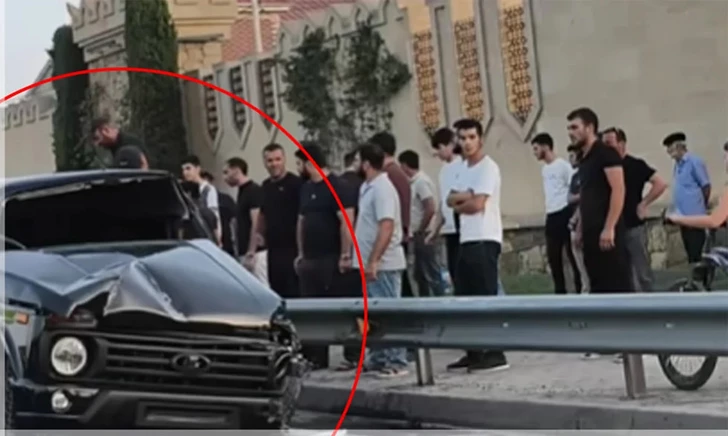 В Баку на дороге Бузовна - Зугульба произошло ДТП, есть пострадавший