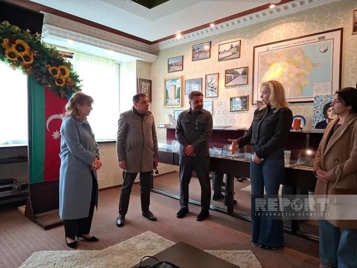 Media.az - Новости Азербайджана - В Ирпени прошла акция по посадке деревьев, посвященная 103-летию академика Зарифы Алиевой