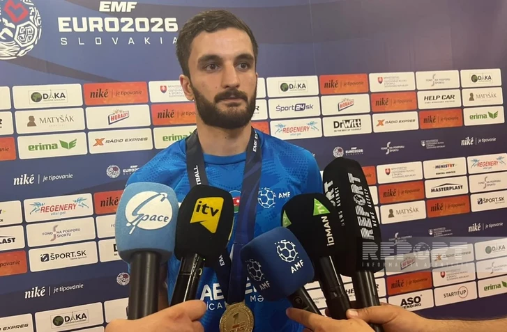 Media.az - Новости Азербайджана - Игрок сборной Азербайджана по мини-футболу рассказал о пути к золоту чемпионата Европы в Братиславе
