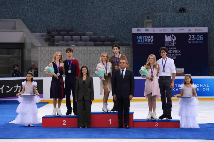Media.az - Новости Азербайджана - В Баку завершился юниорский Гран-при ISU по фигурному катанию