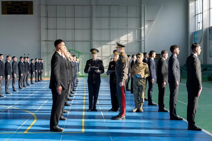 Media.az - Новости Азербайджана - Вилаят Эйвазов провел в Гёйчае очередной прием граждан и строевой смотр