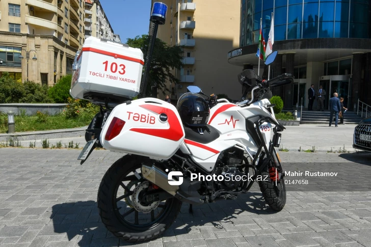 Media.az - Новости Азербайджана - Ambucycle: в Азербайджане впервые запустят мотоциклы скорой помощи
