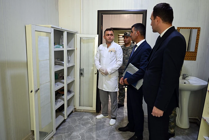 Media.az - Новости Азербайджана - Представители Аппарата Омбудсмена Азербайджана посетили воинскую часть Сухопутных войск