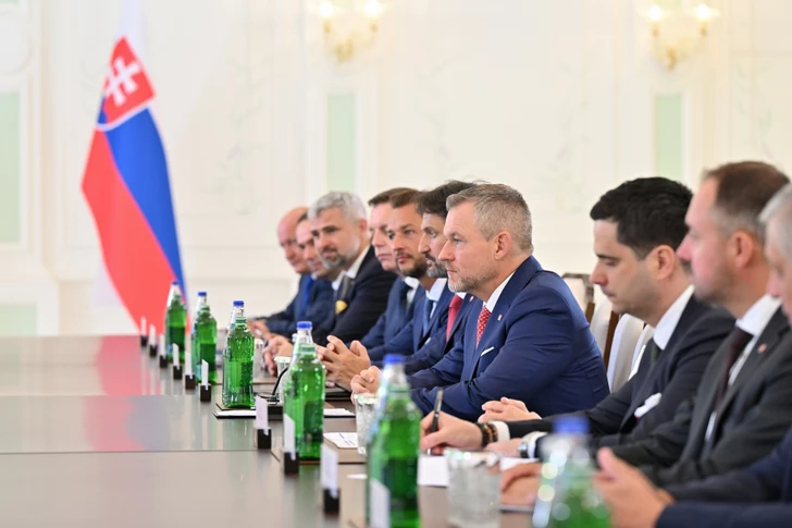 Media.az - Новости Азербайджана - В Шуше состоялась встреча президентов Азербайджана и Словакии в расширенном составе
